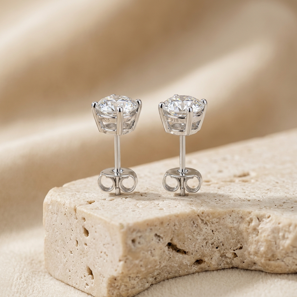 Classic Silver Earrings